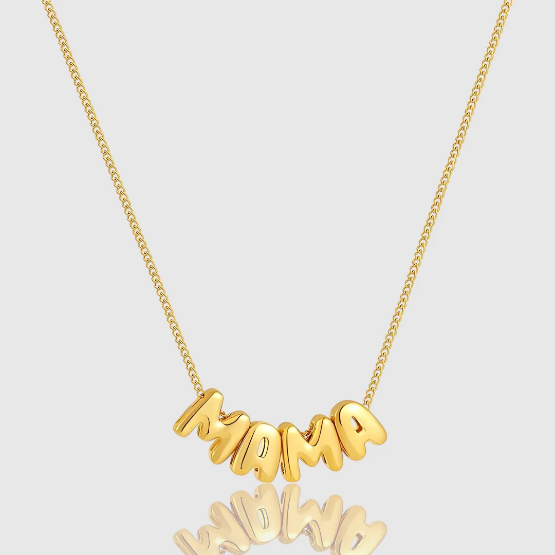 BUBBLE NAME NECKLACE - Image 4