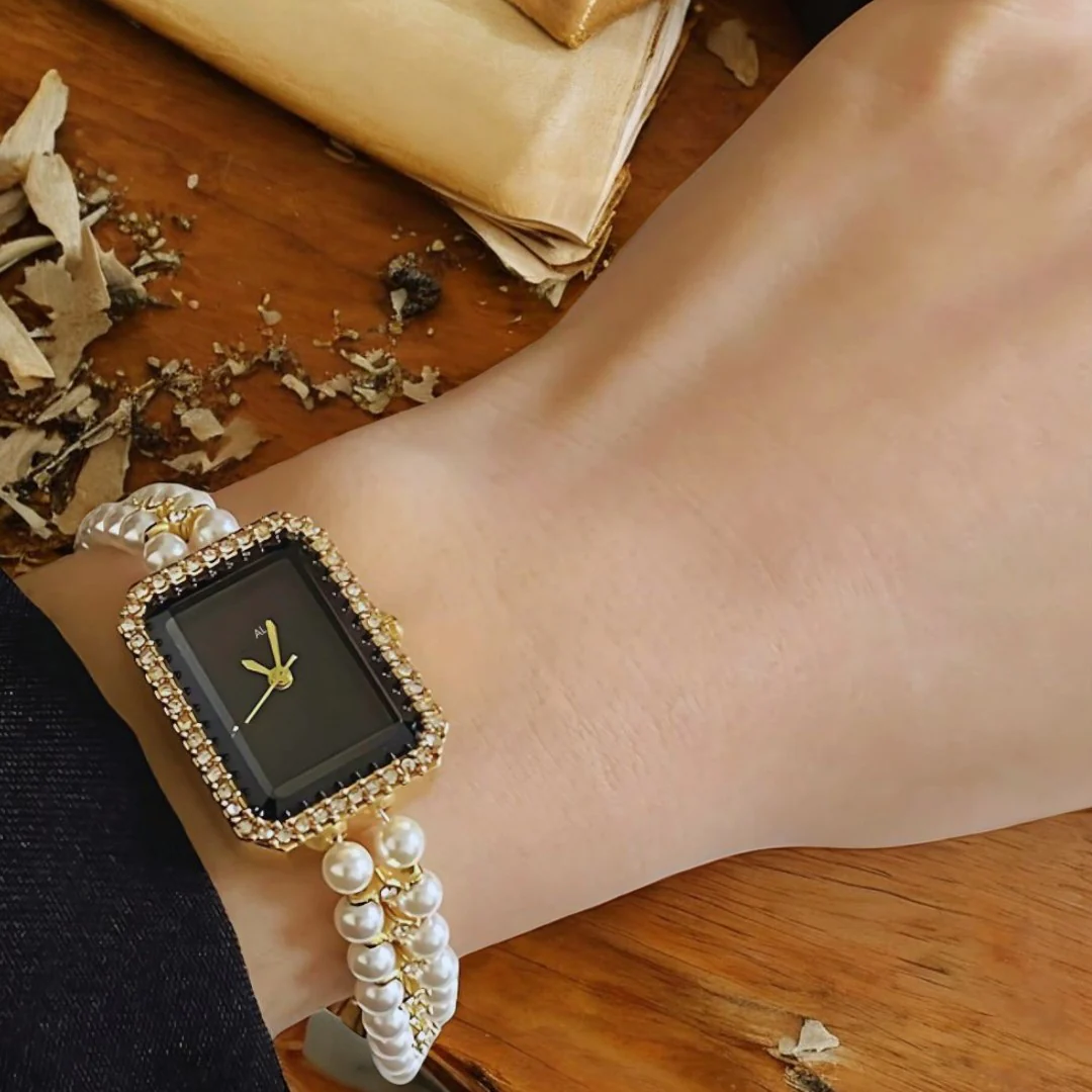 CELINE PEARL BRACELET WATCH - Image 3