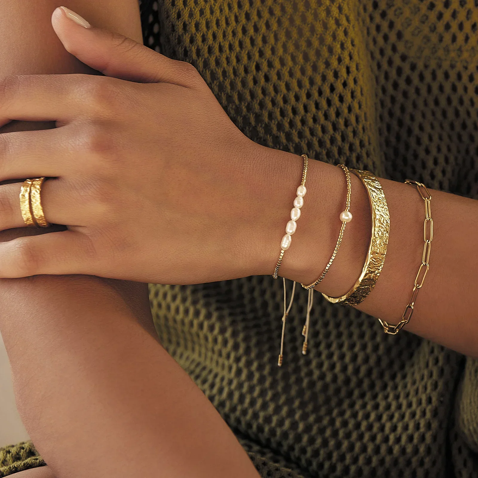HAMMER PAT CUFF BRACELET - Image 3