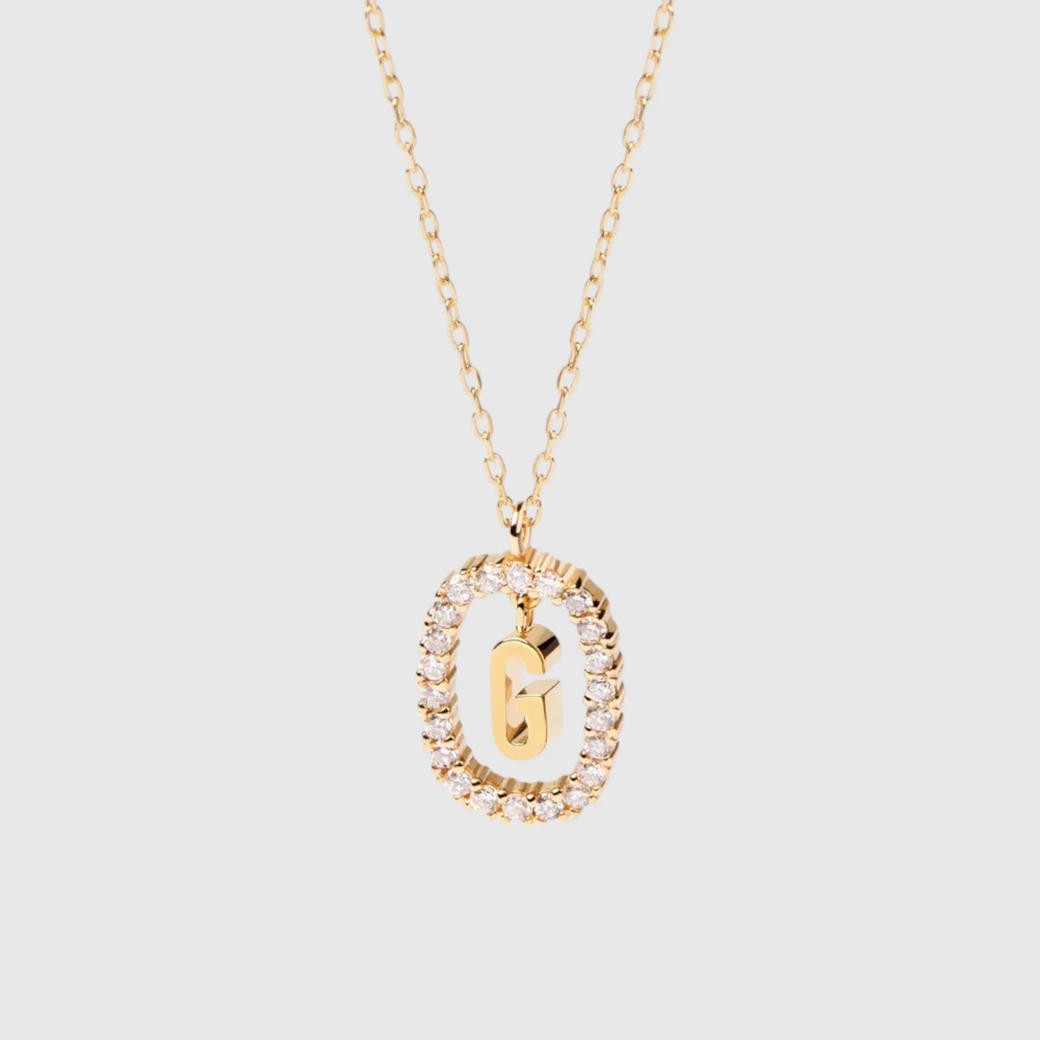 INITIAL ZIRCON NECKLACE - Image 10