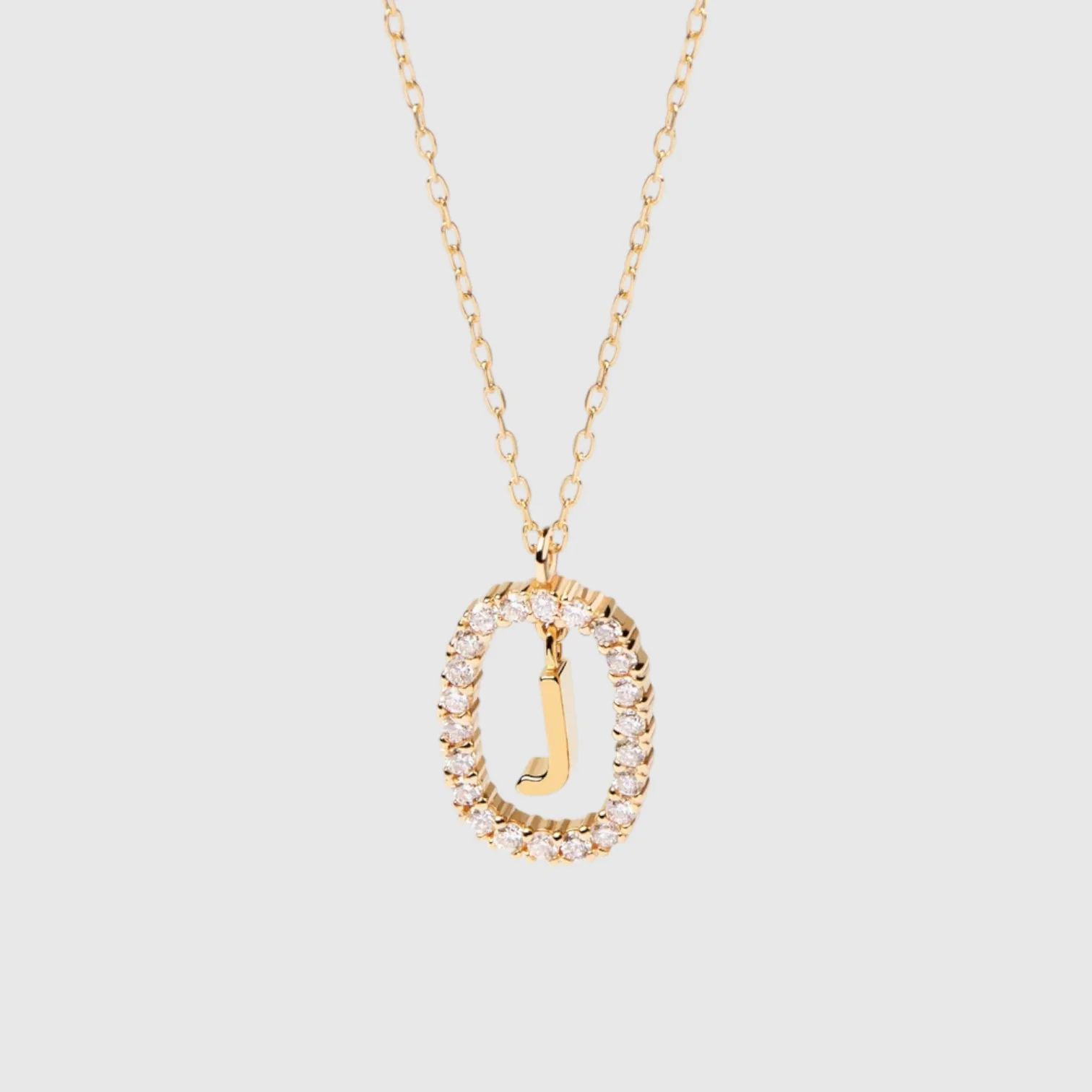 INITIAL ZIRCON NECKLACE - Image 12