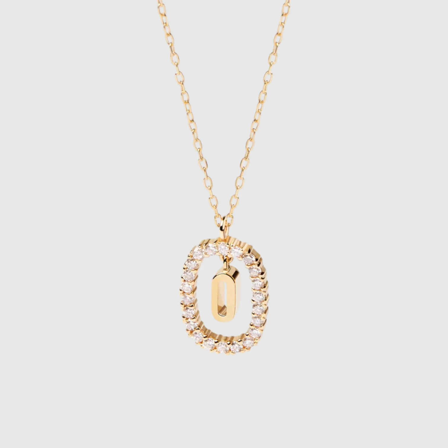 INITIAL ZIRCON NECKLACE - Image 14