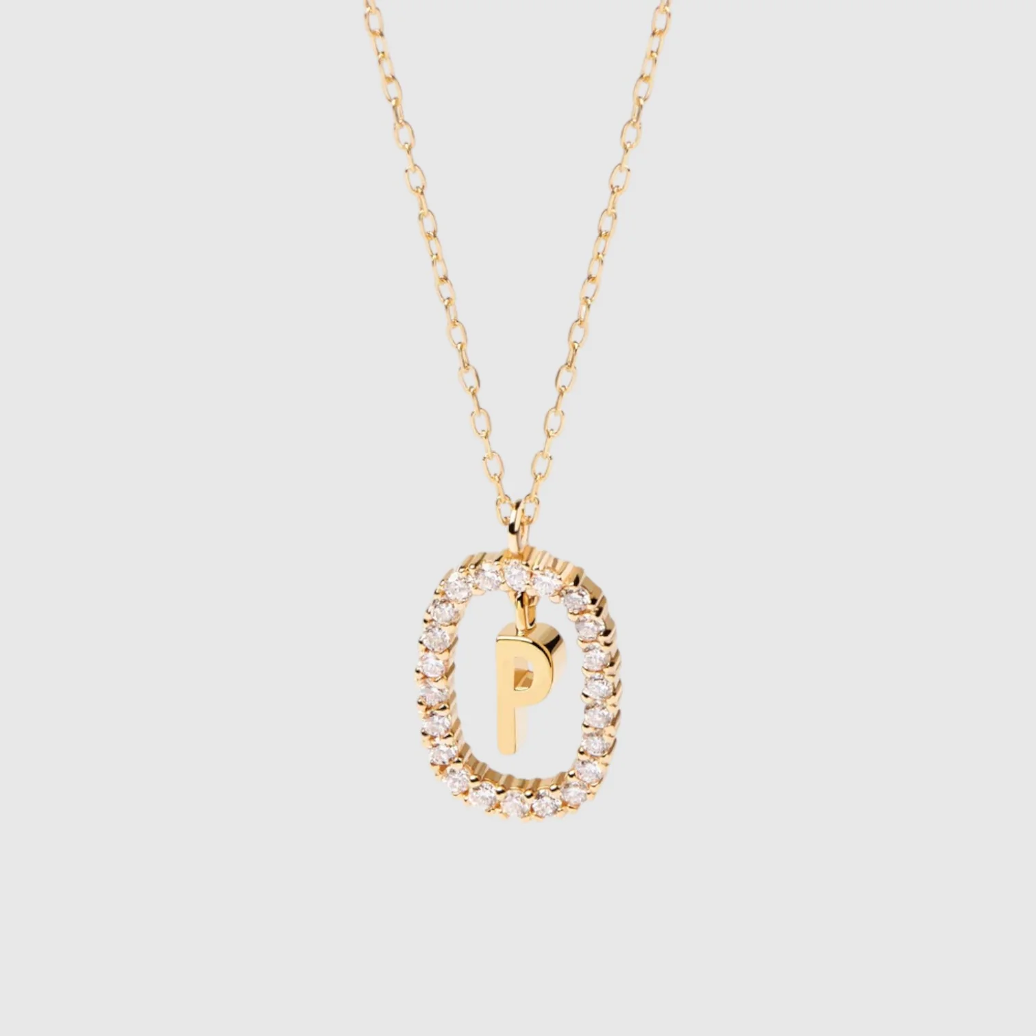 INITIAL ZIRCON NECKLACE - Image 15