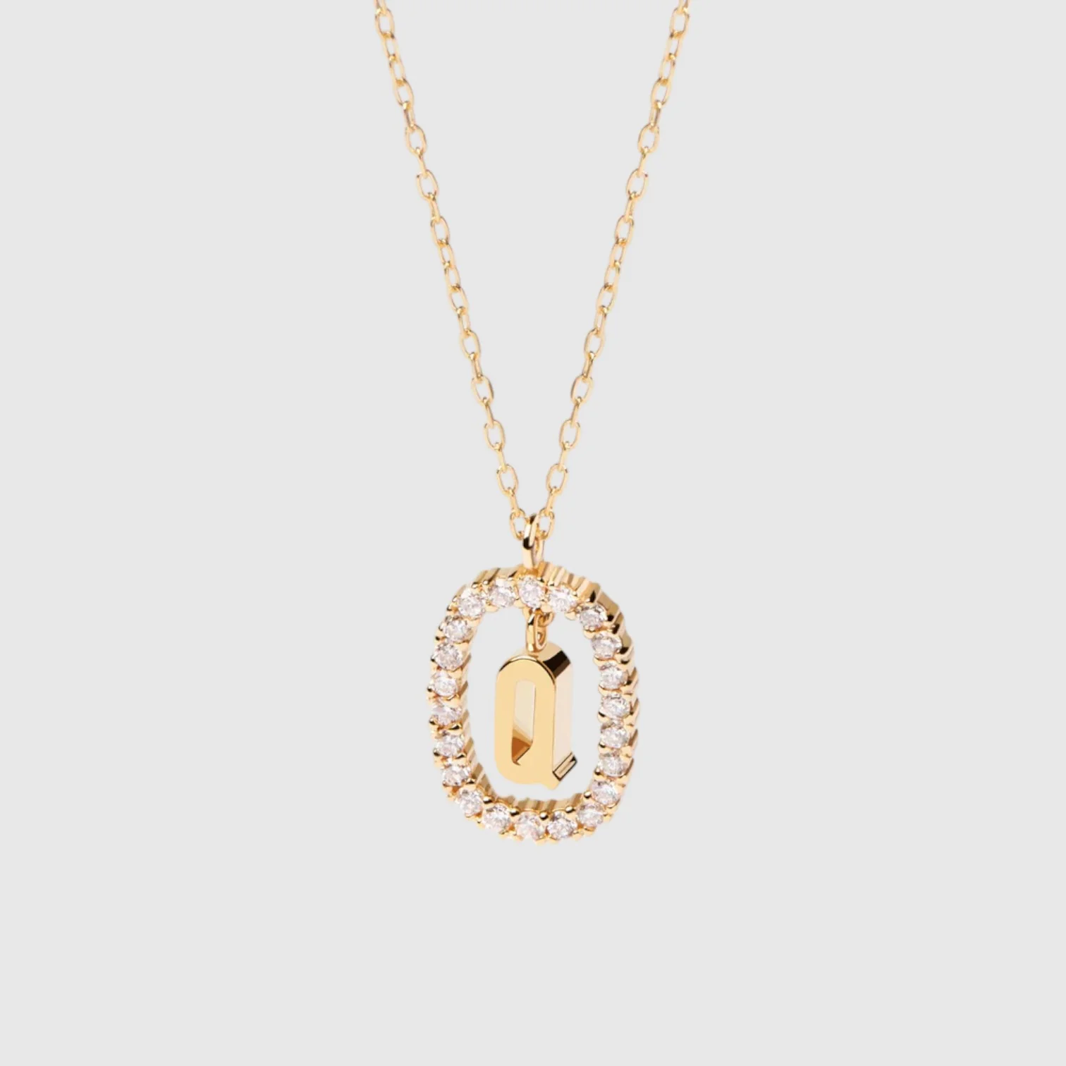 INITIAL ZIRCON NECKLACE - Image 16