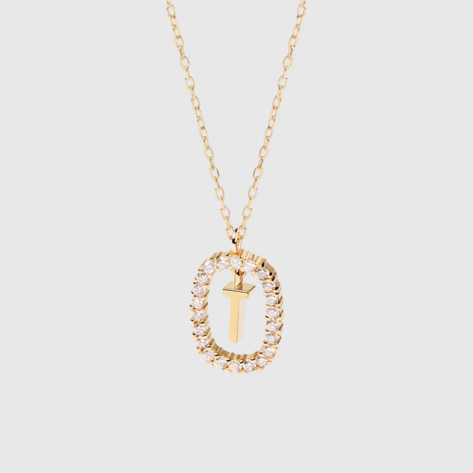 INITIAL ZIRCON NECKLACE - Image 19