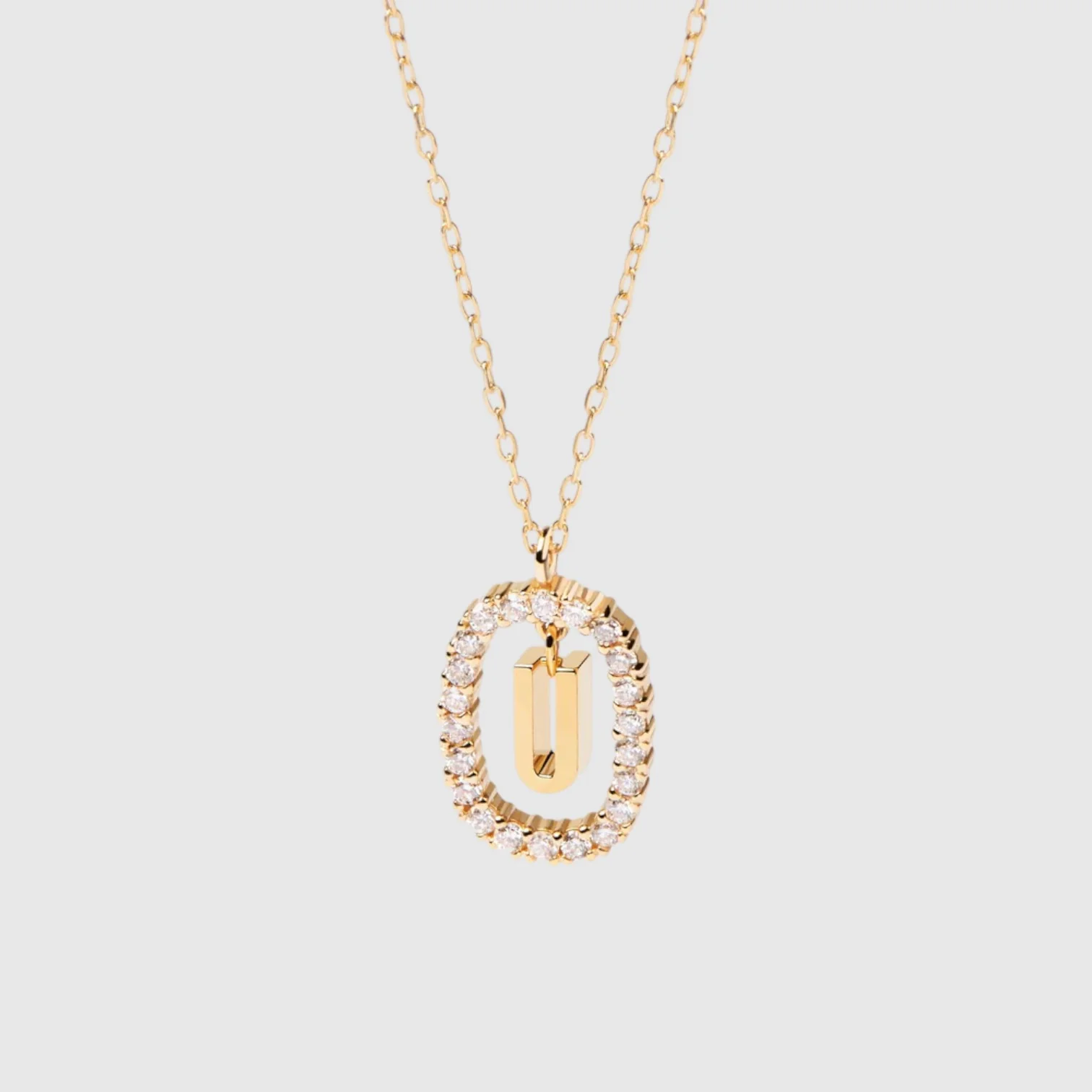 INITIAL ZIRCON NECKLACE - Image 20