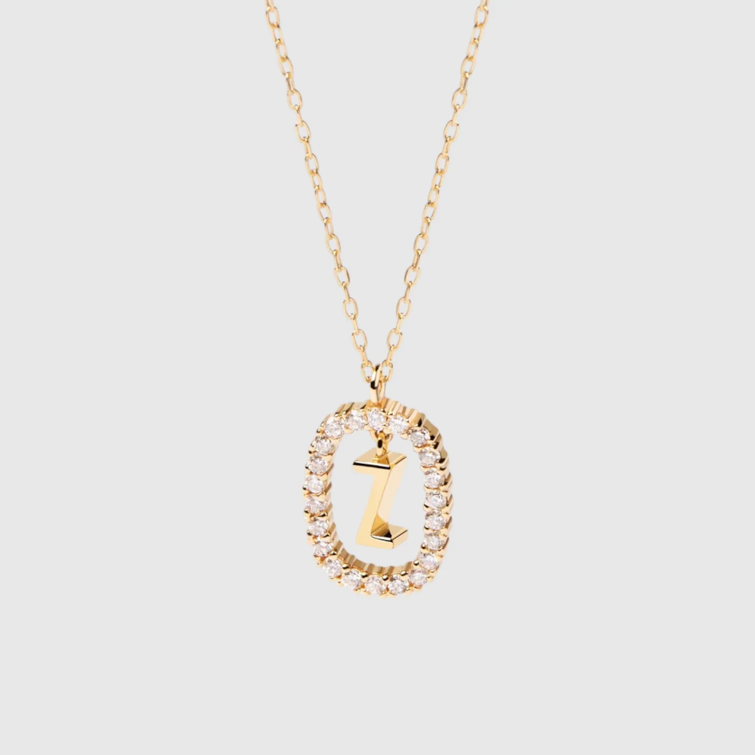 INITIAL ZIRCON NECKLACE - Image 24
