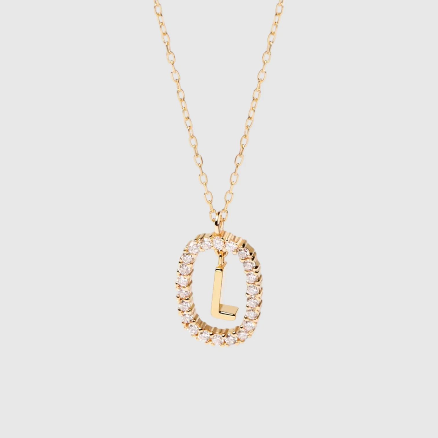 INITIAL ZIRCON NECKLACE - Image 25