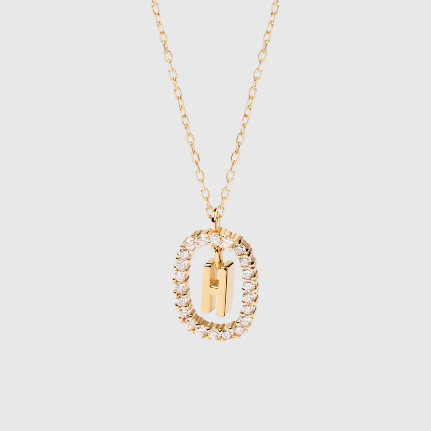 INITIAL ZIRCON NECKLACE - Image 26