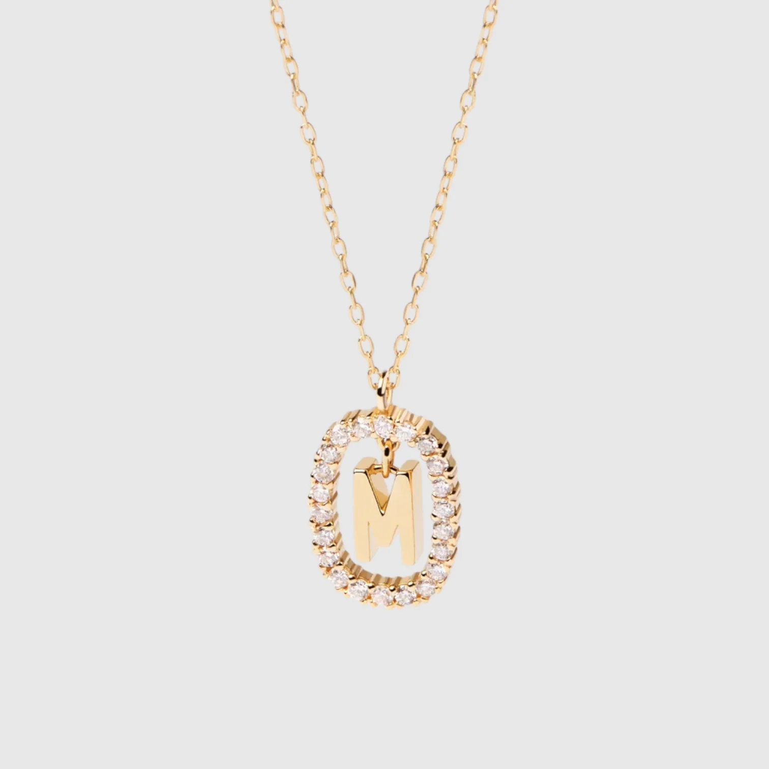 INITIAL ZIRCON NECKLACE - Image 27