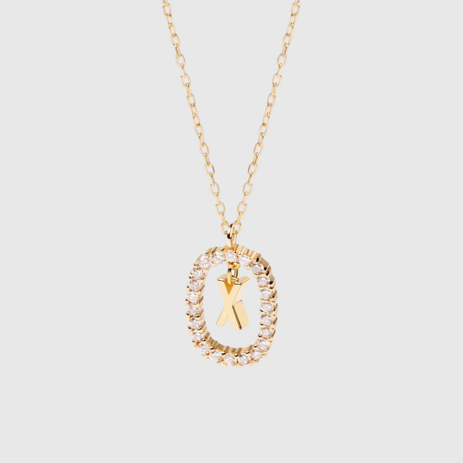 INITIAL ZIRCON NECKLACE - Image 29