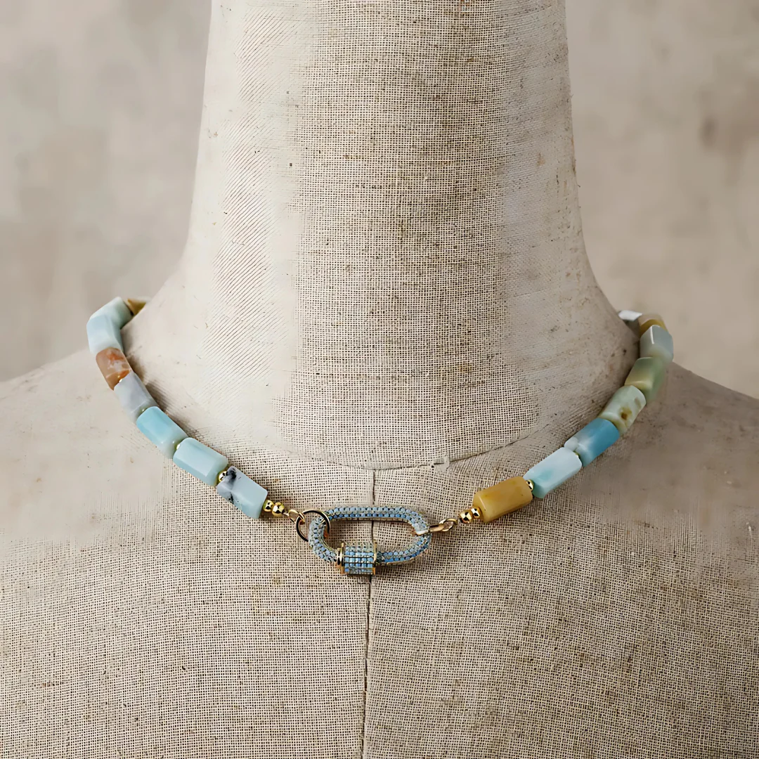 LINA AMAZONITE CHOKER - Image 4