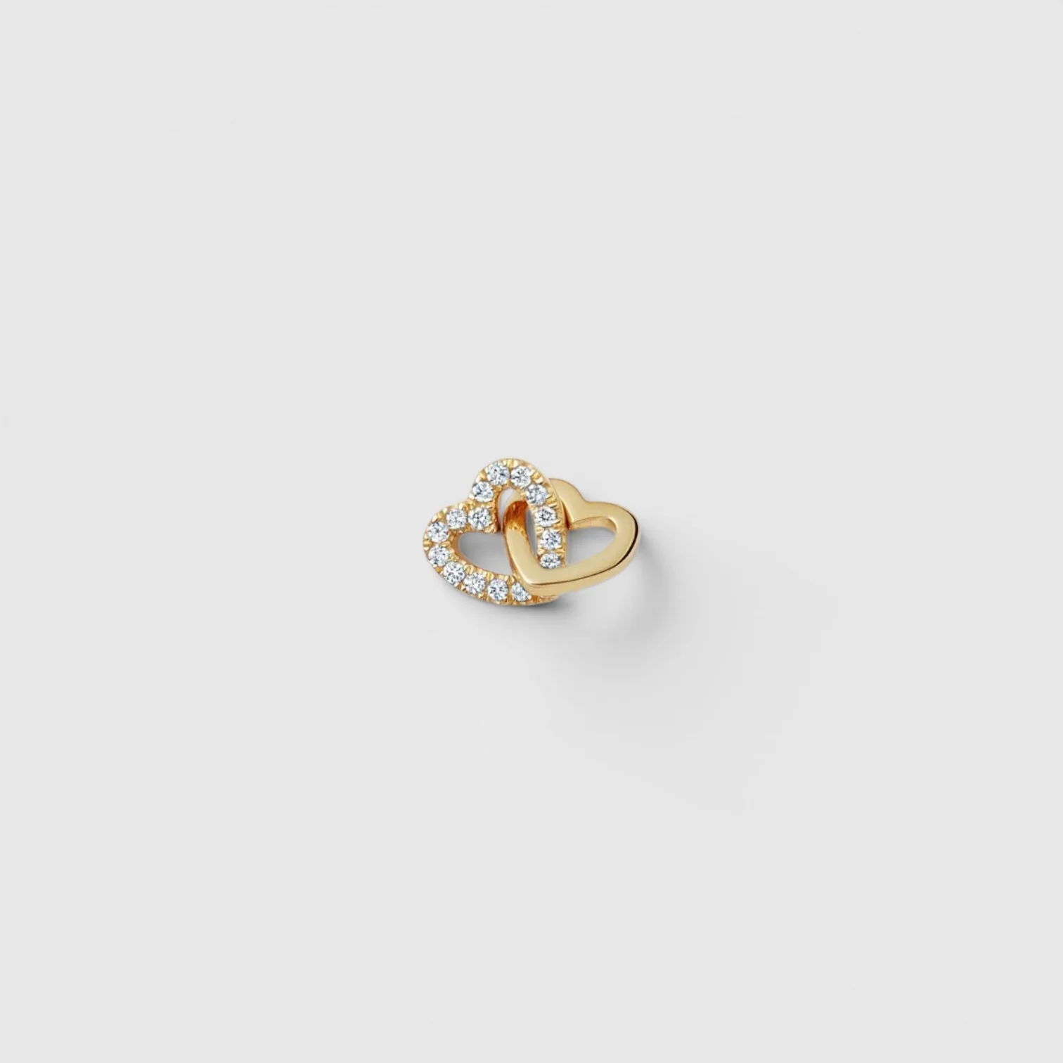 LINKED HEARTS CHARM