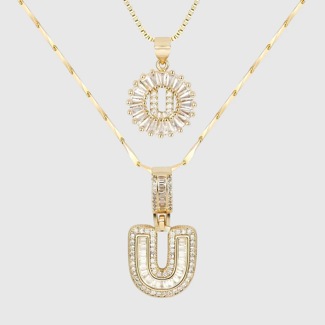 LUNAH A–Z INITIAL NECKLACE SET - Image 24