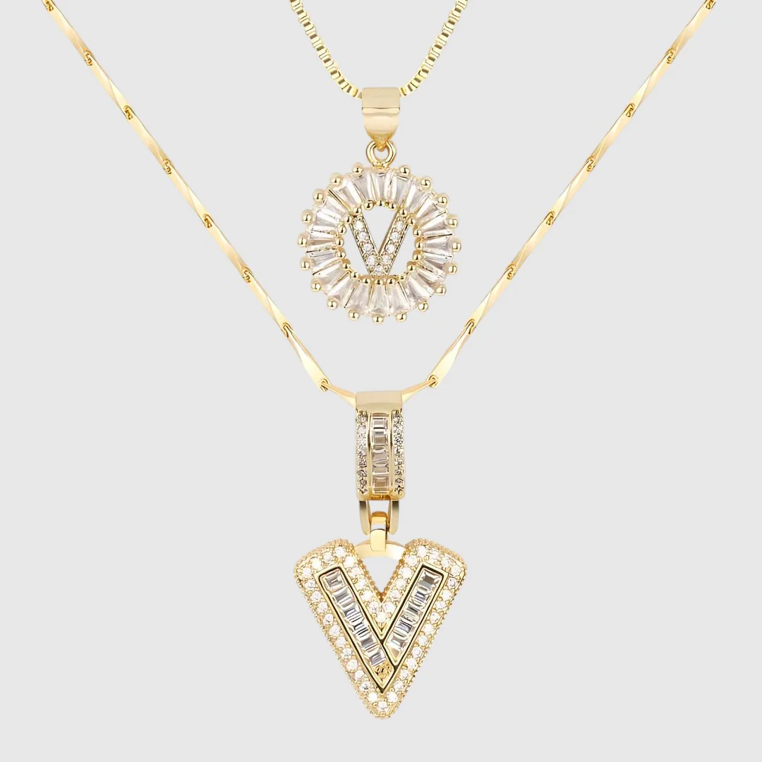 LUNAH A–Z INITIAL NECKLACE SET - Image 25
