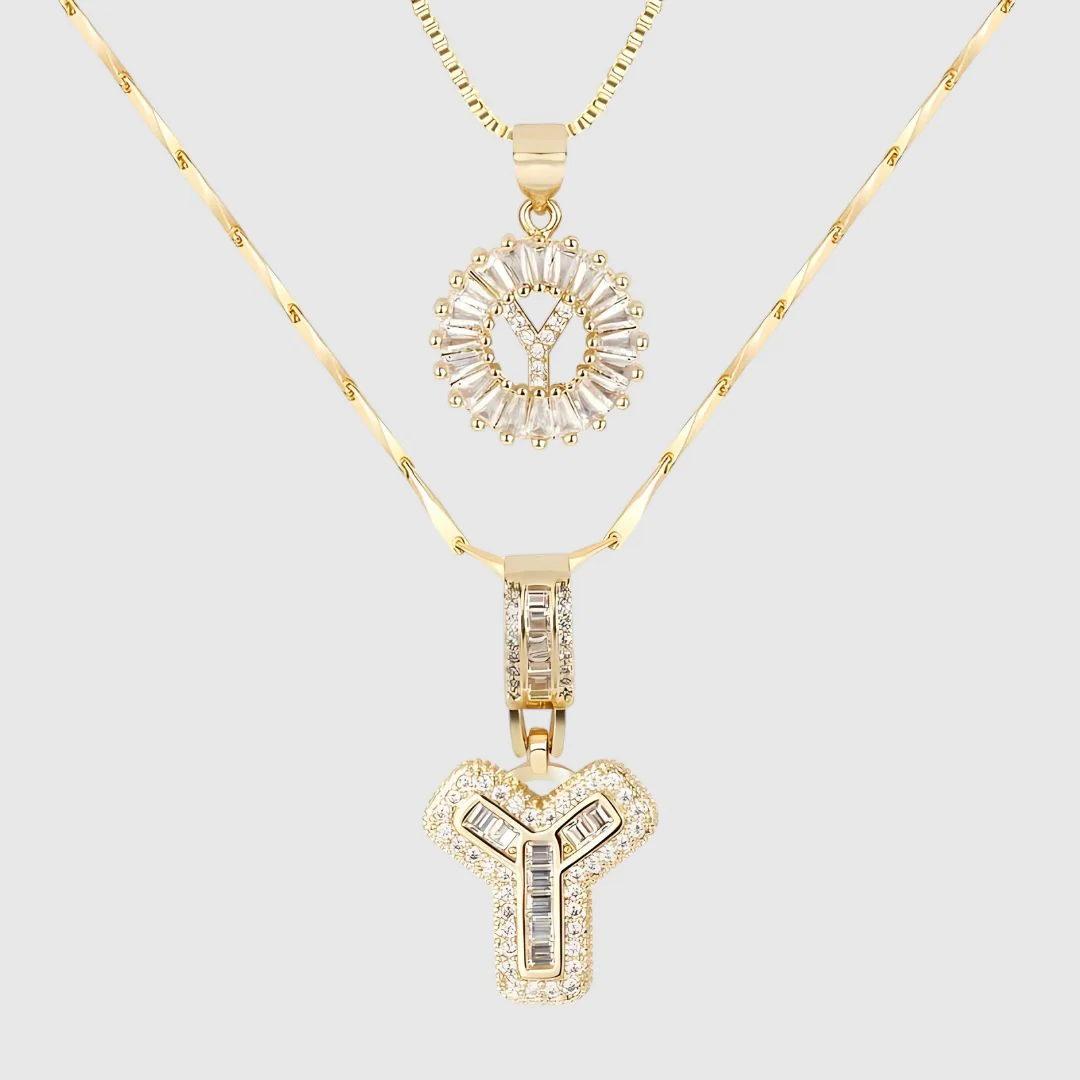 LUNAH A–Z INITIAL NECKLACE SET - Image 28