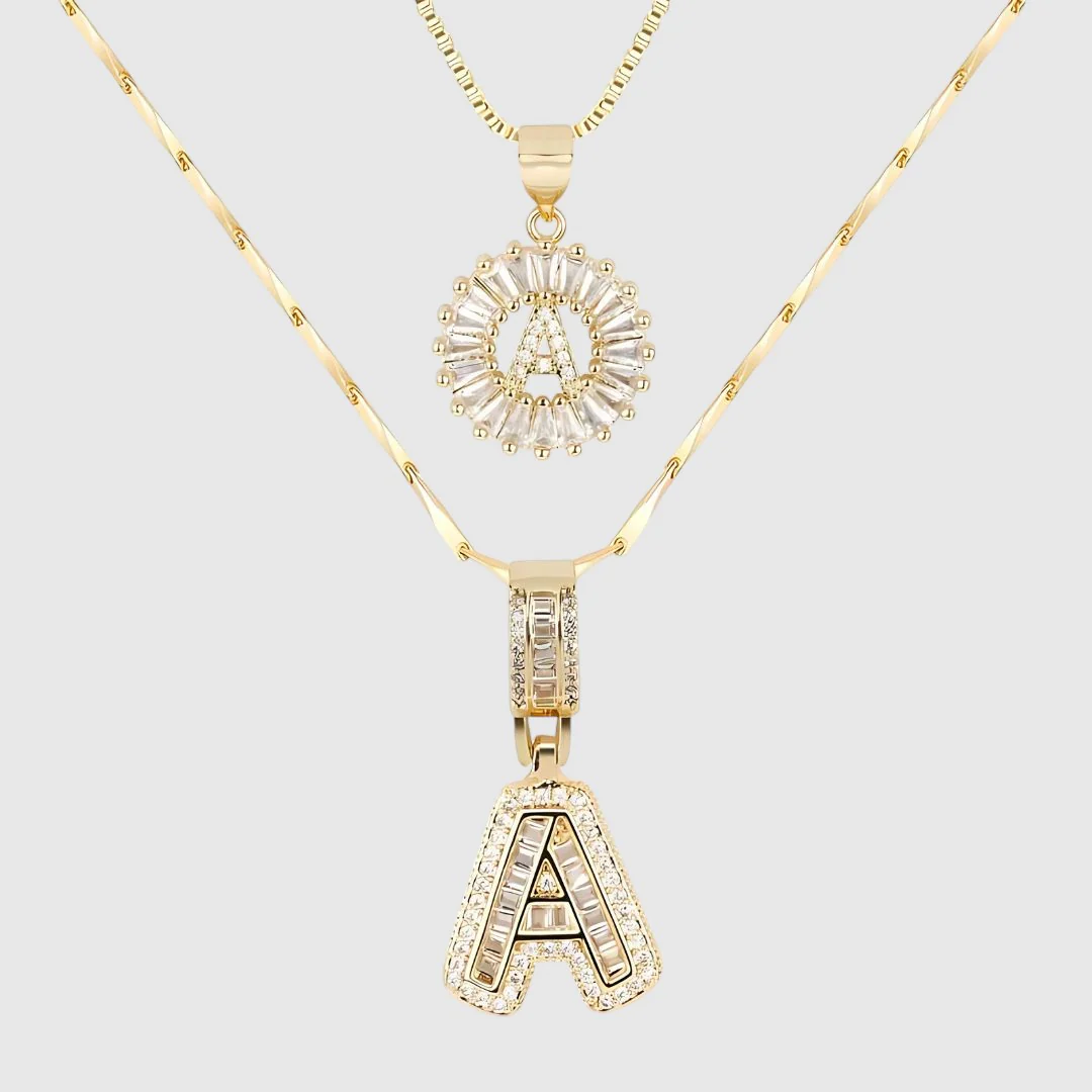 LUNAH A–Z INITIAL NECKLACE SET - Image 4