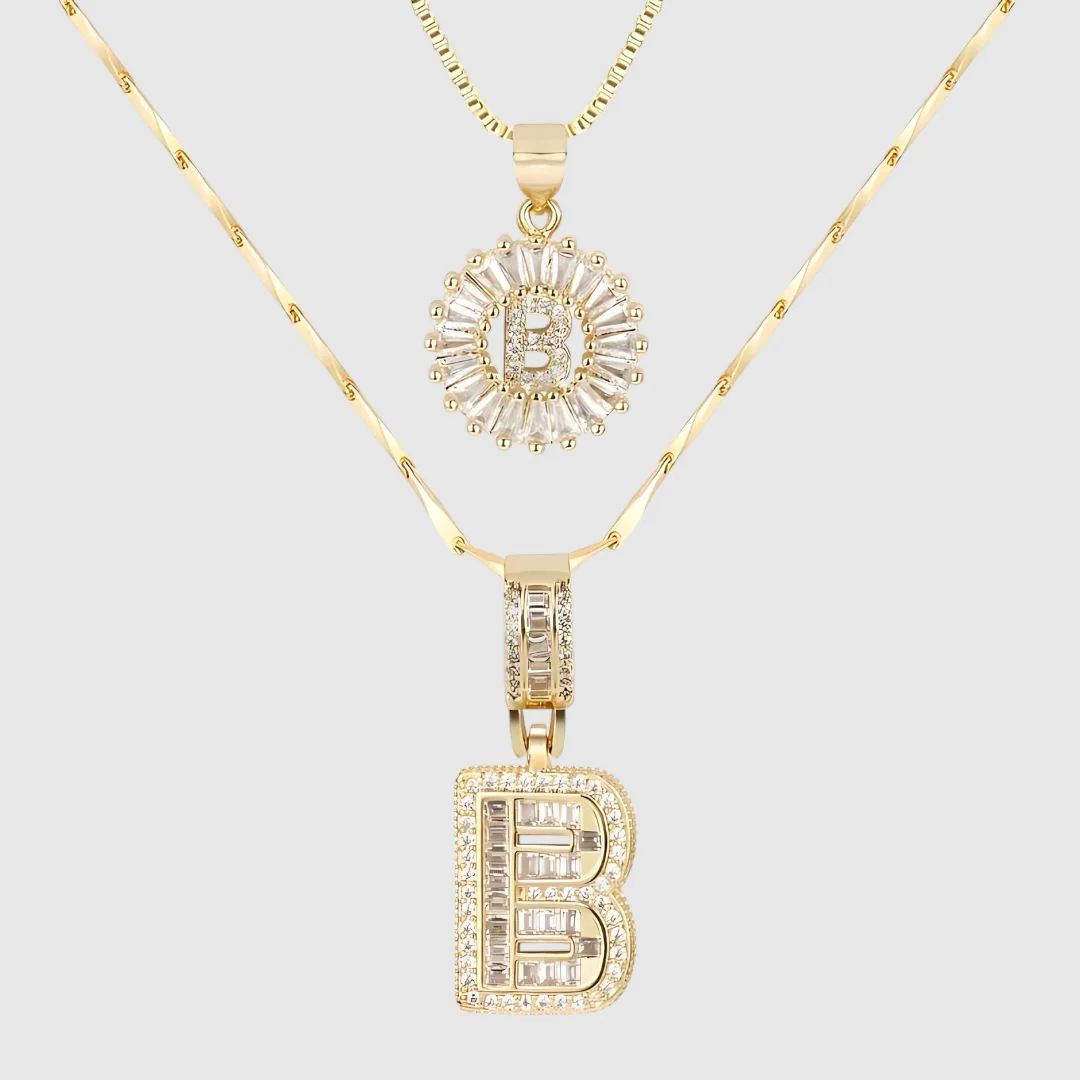 LUNAH A–Z INITIAL NECKLACE SET - Image 5